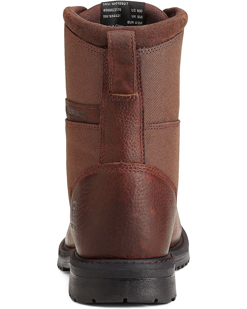Ariat RigTek 8" Lace-Up Work Boots - Composite Toe