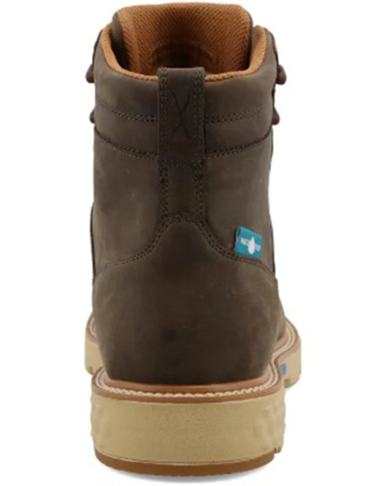 Twisted X Men's Shitake 6" Lace-Up Waterproof Work Boots - Composite Toe