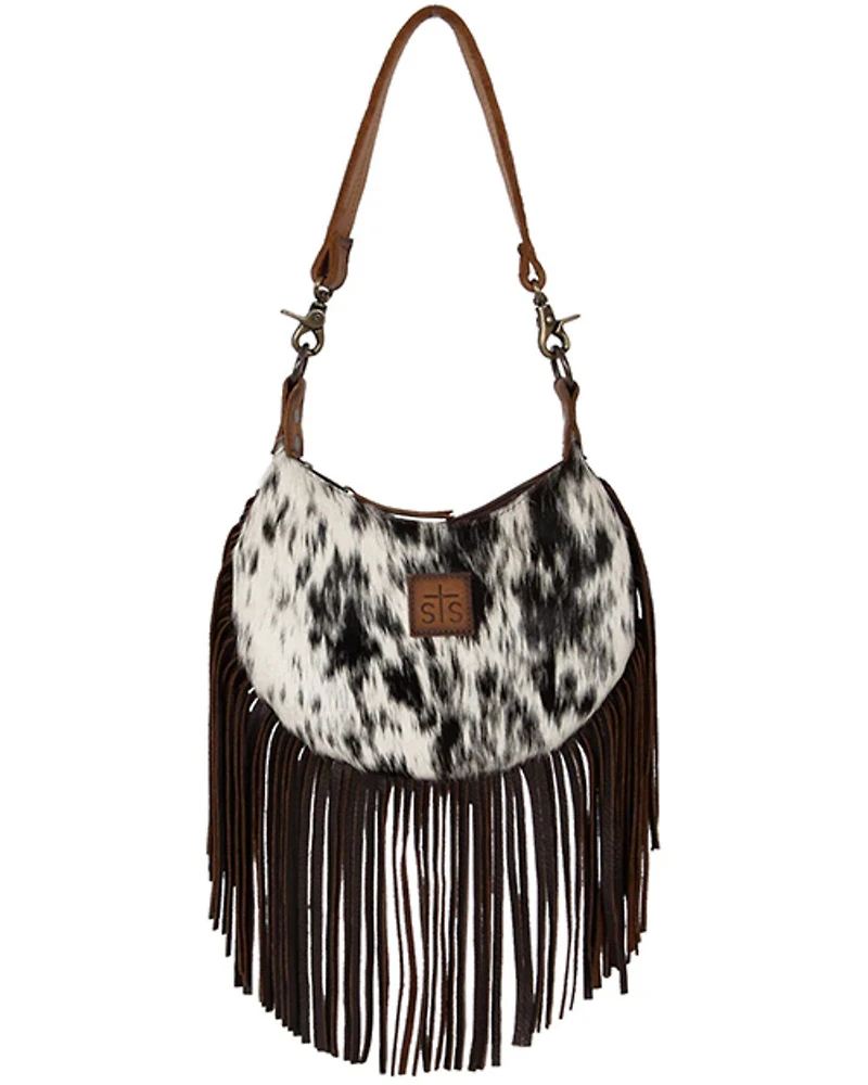 STS Ranchwear by Carroll Women's Cowhide Nellie Fringe Shoulder Bag