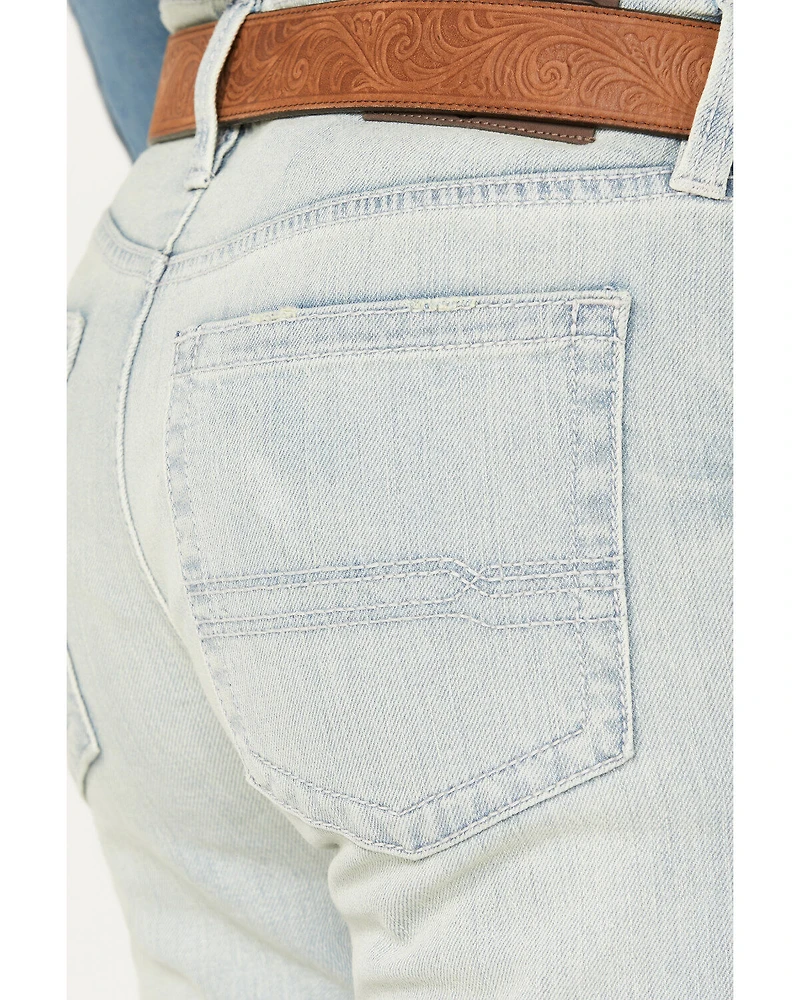 Cody James Men's Pioneer Wash Wyatt Slim Bootcut Stretch Denim Jeans