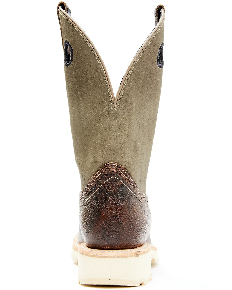 Double H Men's Domestic Roper Western Work Boots - Soft Toe