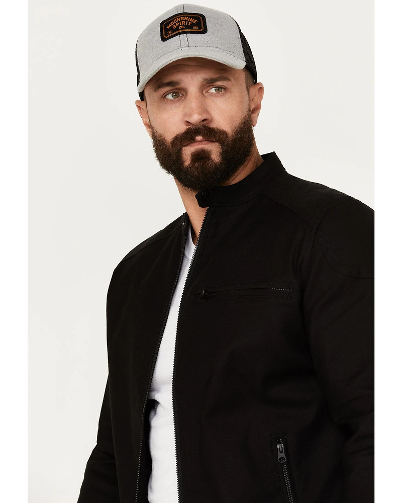 Moonshine Spirit Men's Motorcycle Flight Head Jacket