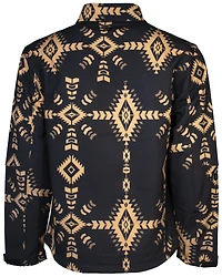 Hooey Men's Southwestern Print Softshell Jacket - Big
