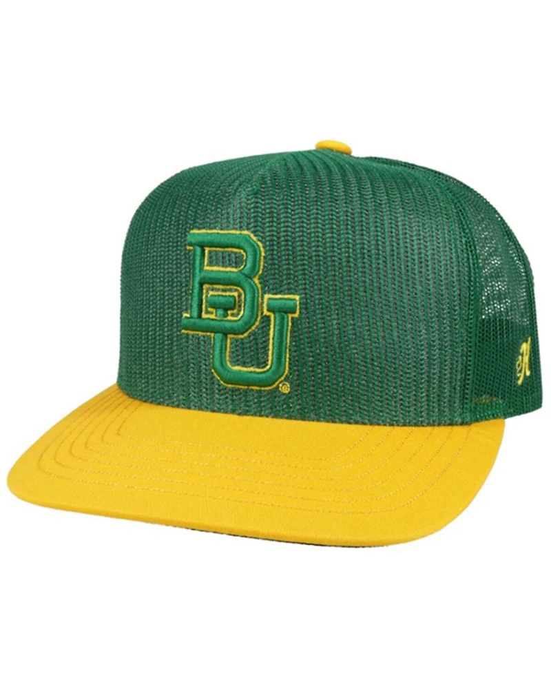 Hooey Men's Baylor University Embroidered Logo Mesh Trucker Cap
