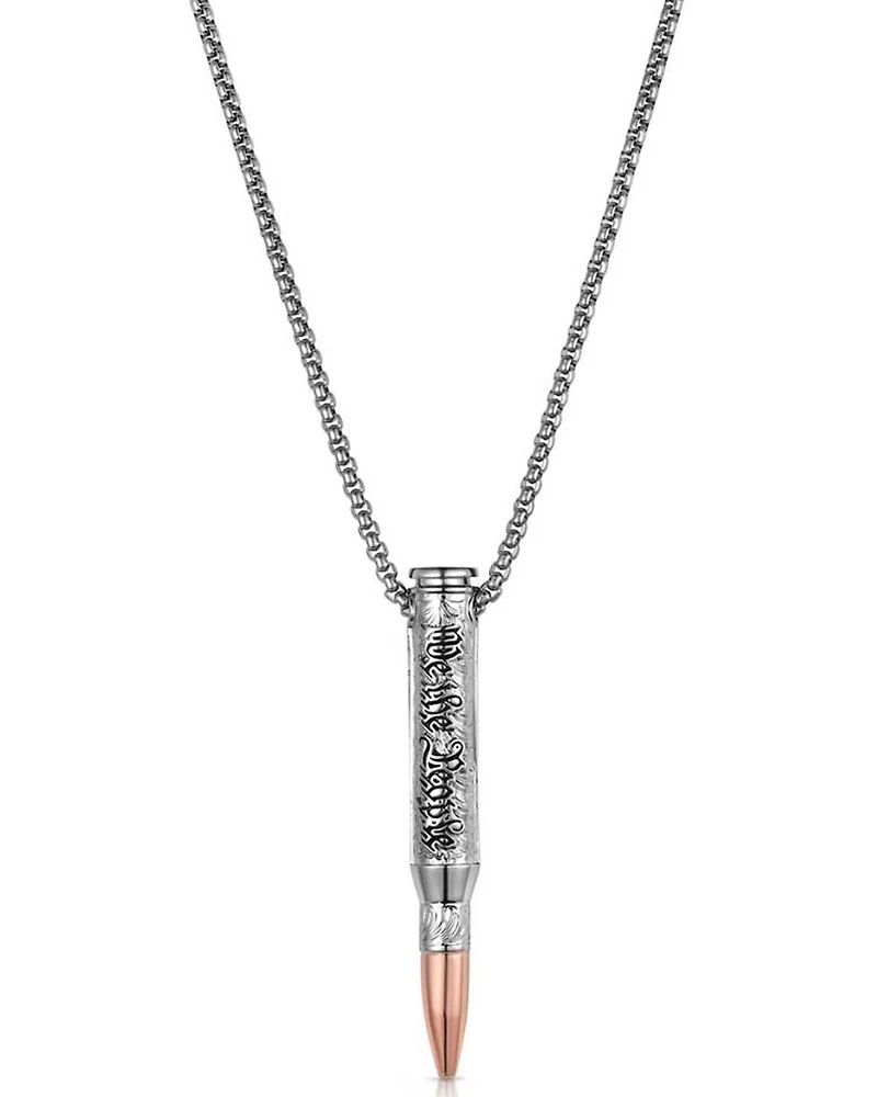 Montana Silversmiths Men's Bullet Necklace