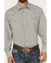 Roper Men's Desert Embroidered Long Sleeve Snap Stretch Western Shirt