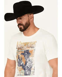 Moonshine Spirit Men's Thumbs Up Short Sleeve Graphic T-Shirt