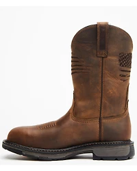 Ariat Men's Liberty 11" WorkHog® Western Work Boots - Broad Square Toe