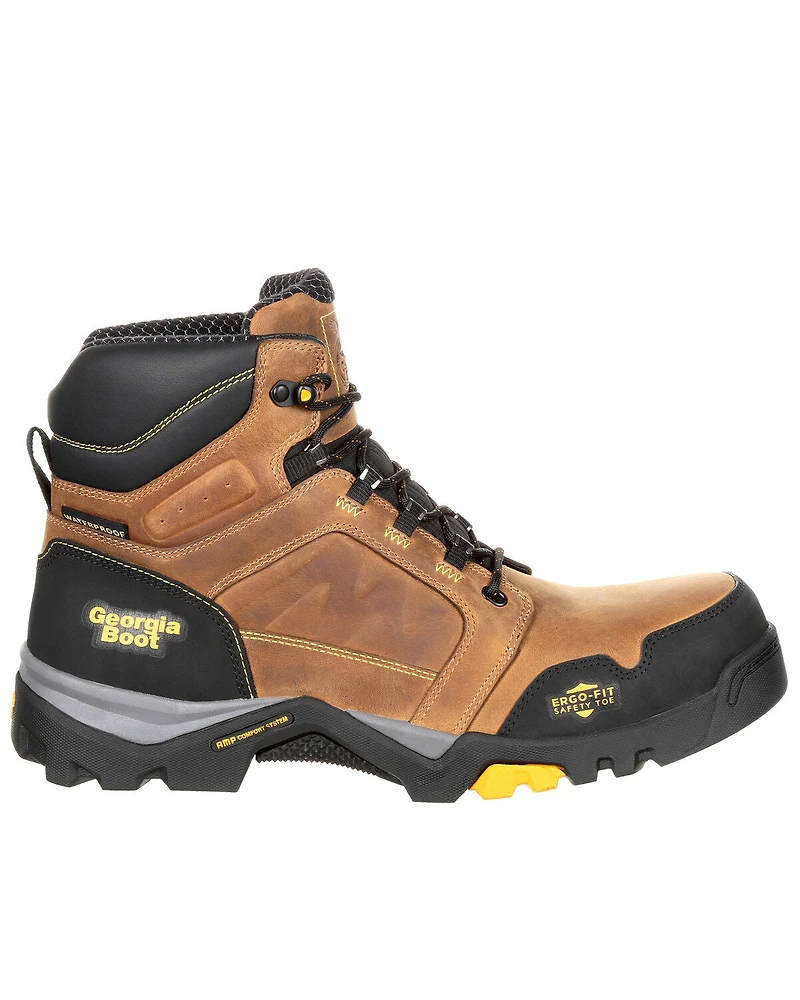 Georgia Boot Men's Amplitude Waterproof Work Boots - Composite Toe
