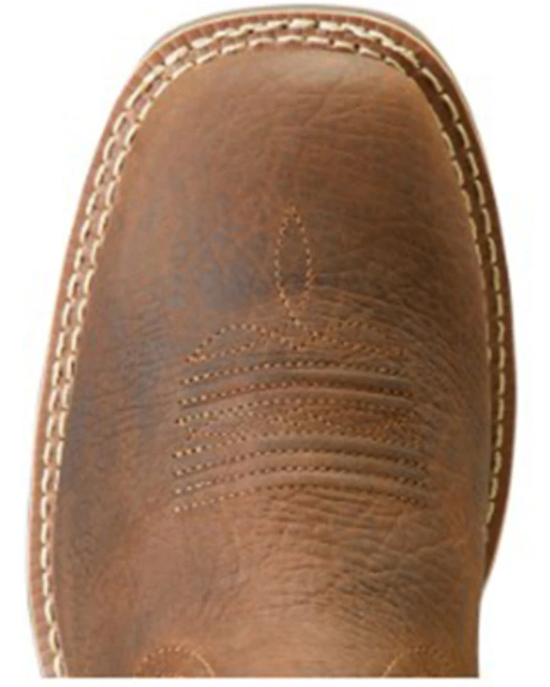 Ariat Men's Hybrid Rancher Waterproof Western Performance Boots - Broad Square Toe