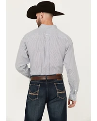 Ariat Men's Wes Geo Print Long Sleeve Button-Down Western Shirt