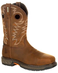 Georgia Boot Men's Carbo-Tec LT Waterproof Western Work Boots - Alloy Toe