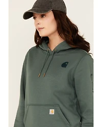 Carhartt Women's Relaxed Fit Midweight Logo Graphic Print Hoodie