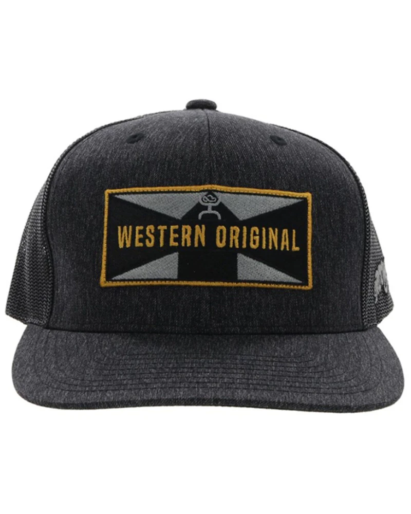 Hooey Men's Holley Embroidered Patch Trucker Cap
