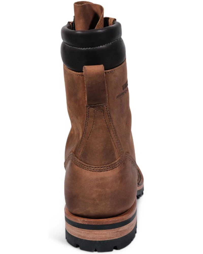 White's Boots Men's 8" Fire Hybrid Lace-Up Work - Round Toe