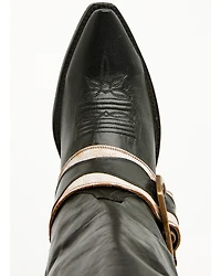 Dan Post Women's Jolene Buckle Knee High Western Boots - Snip Toe