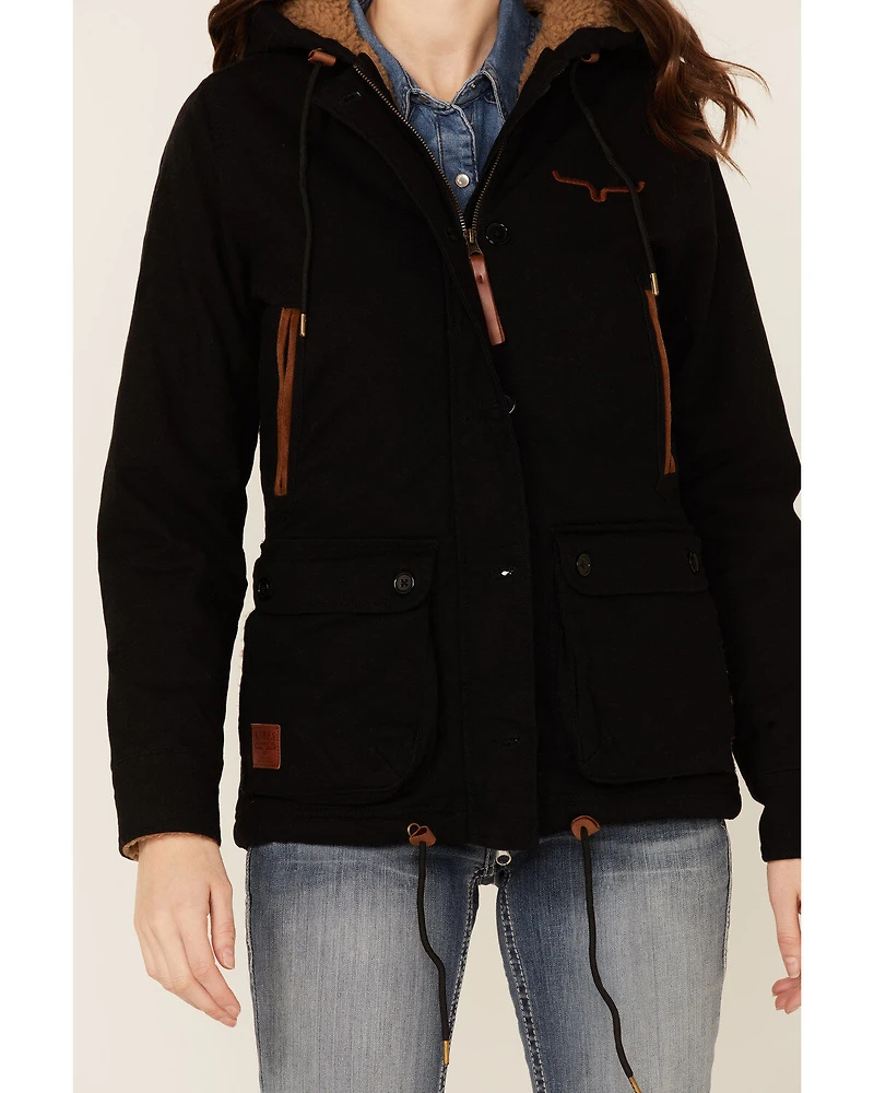 Kimes Ranch Women's All-Weather Anorak Sherpa-Lined Jacket