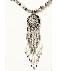 Cowgirl Confetti Women's Beaded Fringe Spice of Life Necklace