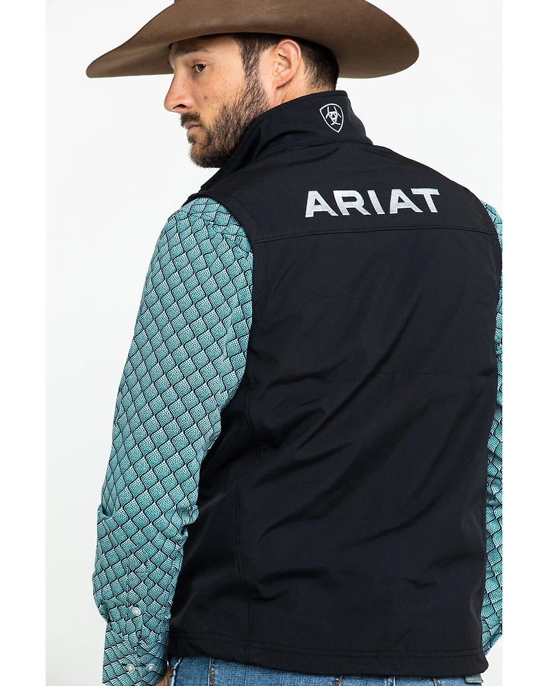 Ariat Men's Logo 2.0 Softshell Zip-Up Vest