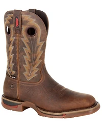 Rocky Men's Long Range Waterproof Western Boots - Square Toe