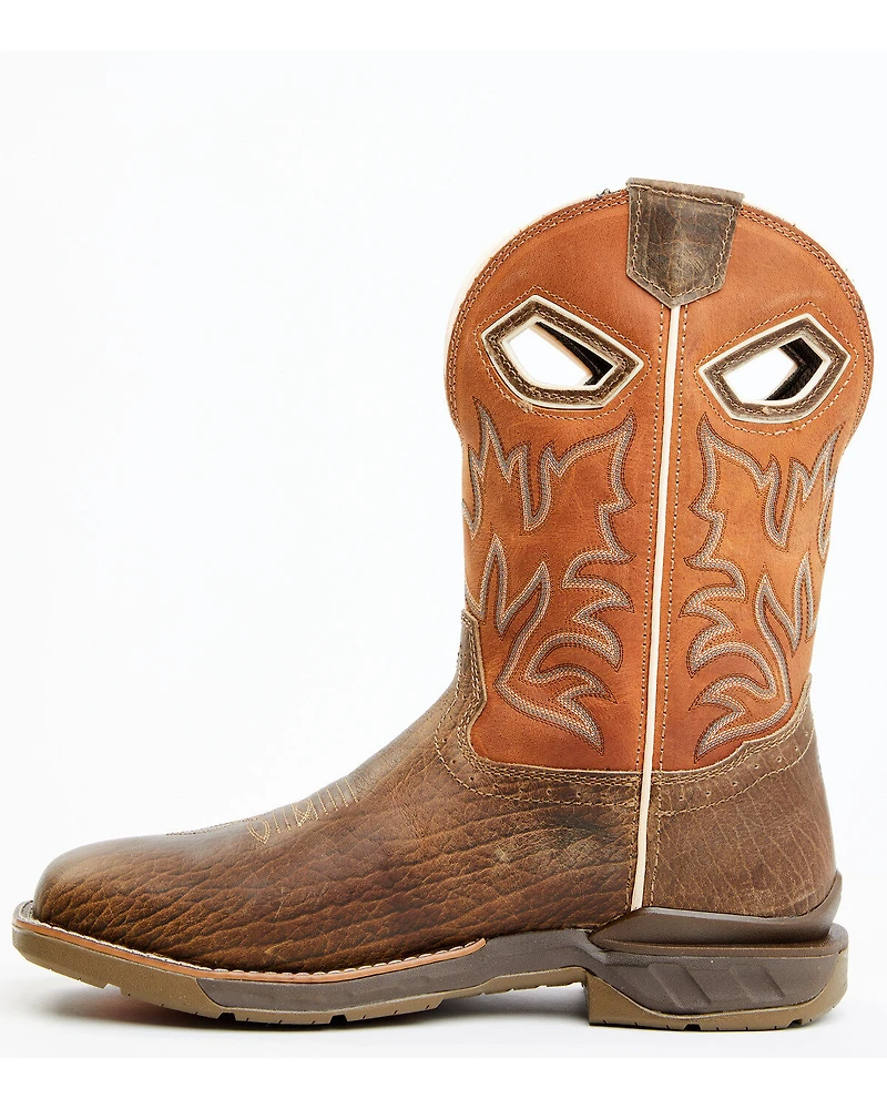 Double H Men's Requiem Pull On Work Roper Boots - Composite Toe