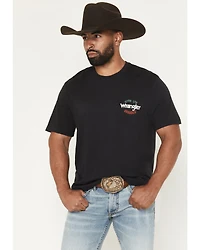 Wrangler Men's Vivan Los Vaqueros Short Sleeve Graphic T-Shirt