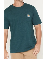 Carhartt Men's Loose Fit Heavyweight Logo Pocket Work T-Shirt