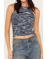 Shyanne Women's Marbled Yarn Sweater Tank