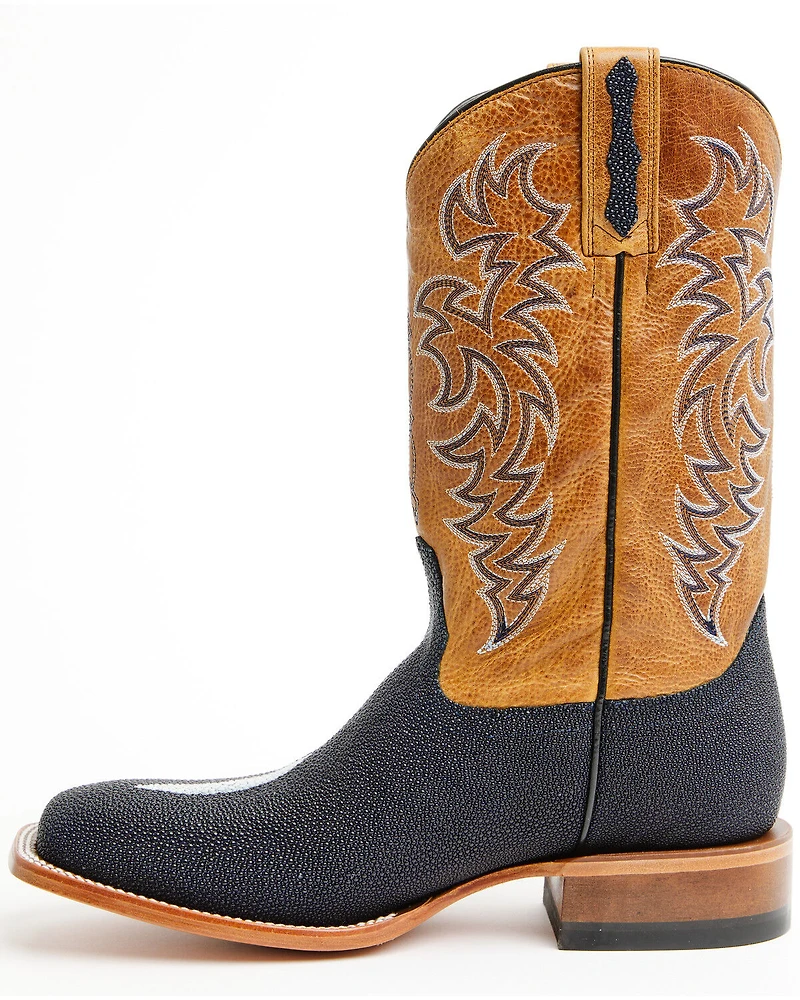 Cody James Men's Exotic Stingray Western Boots - Broad Square Toe