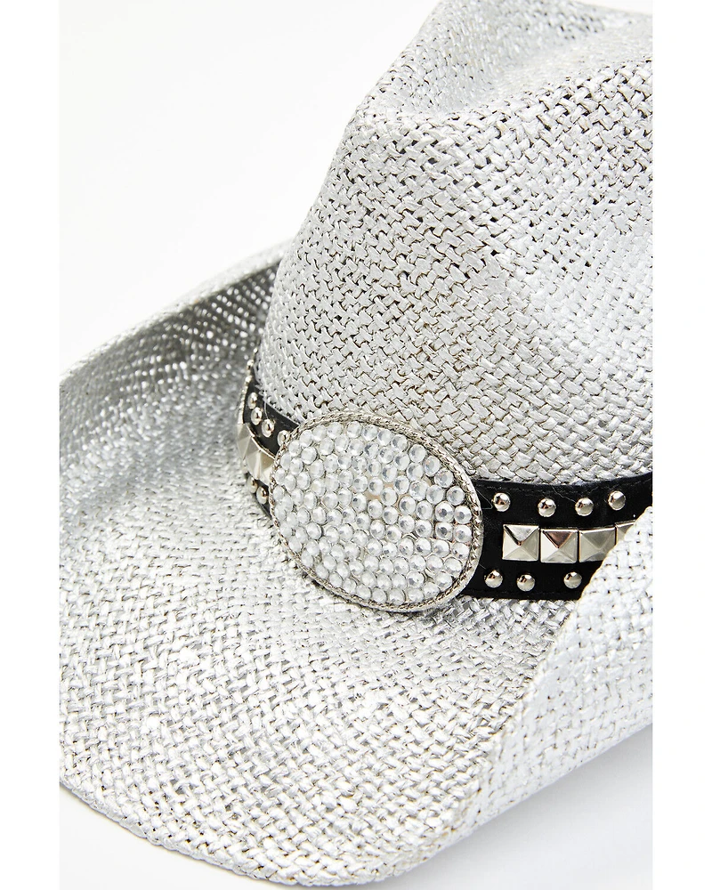 Shyanne Women's Gila Embellished Straw Cowboy Hat