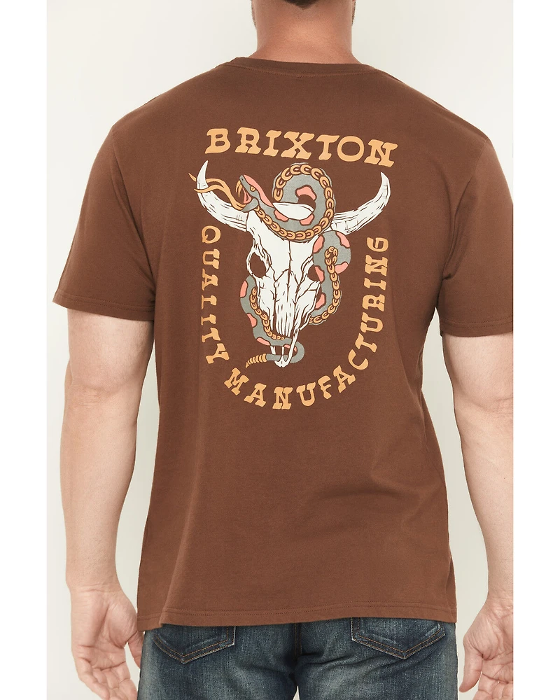 Brixton Men's Boot Barn Exclusive Durango Short Sleeve Graphic T-Shirt