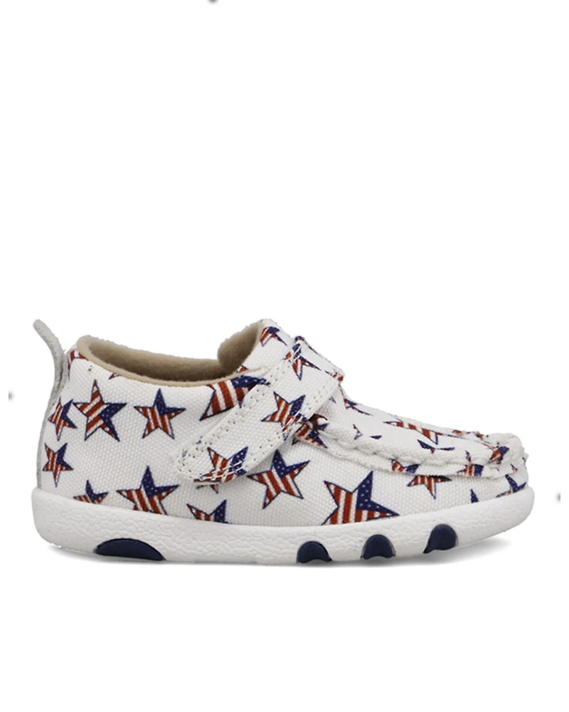 Twisted X Infant Boys' Patriotic Driving Moc Casual Shoes