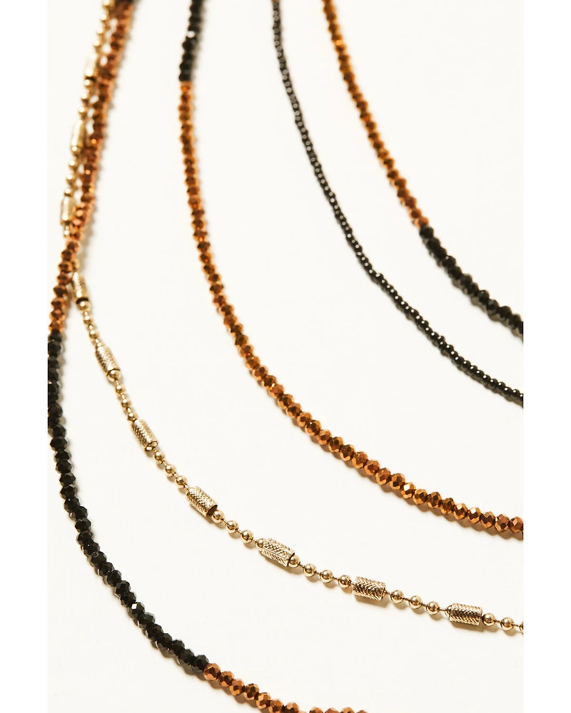 Shyanne Women's Moonrise Canyon Beaded Layered Necklace
