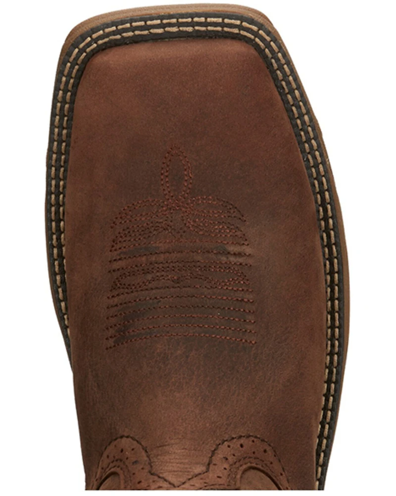 Justin Men's Rush Short Base Performance Western Boots - Broad Square Toe
