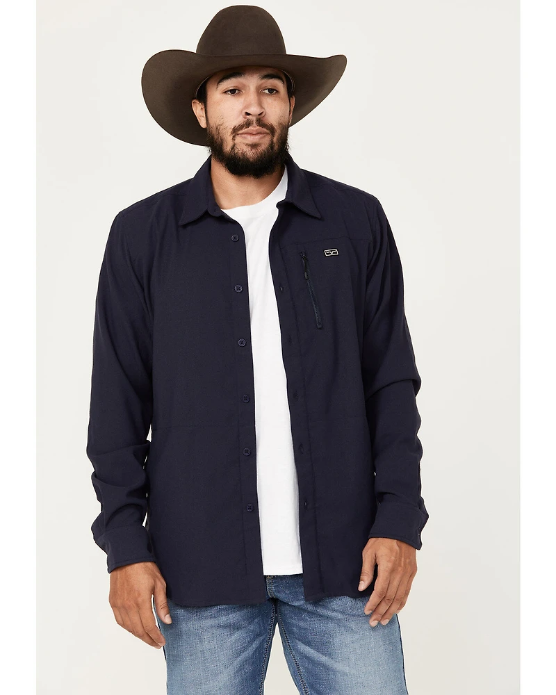 Kimes Ranch Men's Hart Long Sleeve Button-Down Shacket