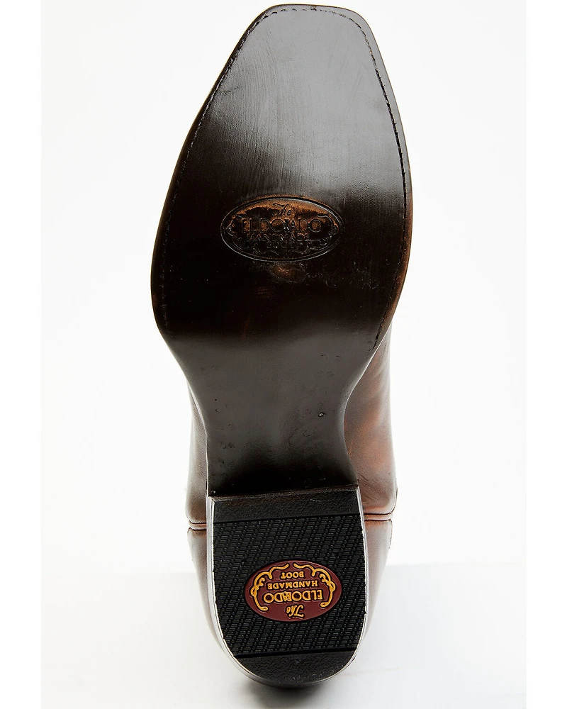 El Dorado Men's Calf Leather Western Boots - Square Toe