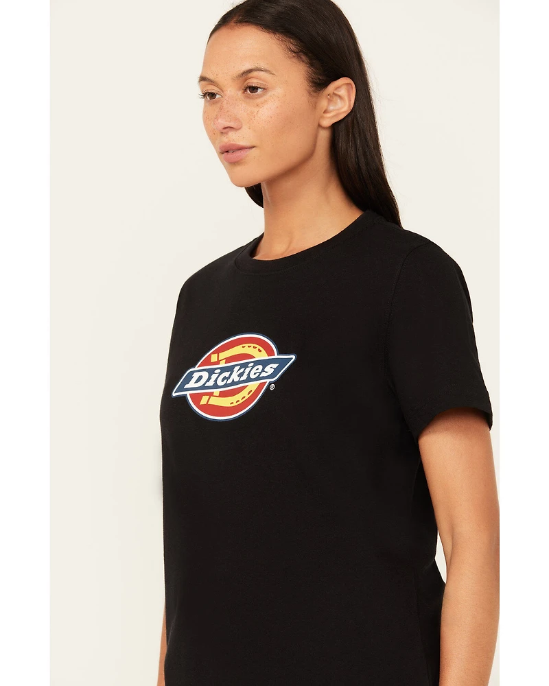 Dickies Women's Tri-Color Logo Short Sleeve Tee