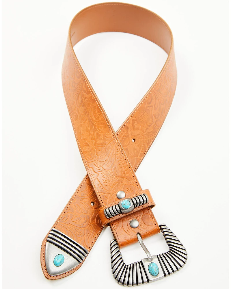 Shyanne Women's Embossed Buckle Belt