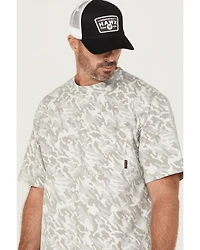 Hawx Men's Forge Camo Print Short Sleeve Work Shirt