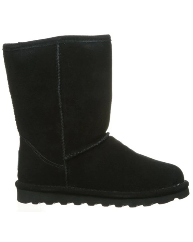 Bearpaw Women's Elle Short Wide Boots - Round Toe
