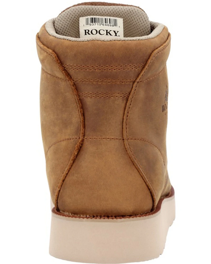Rocky Men's Monocrepe Wedge 6" BOA® Work Boots - Soft Toe