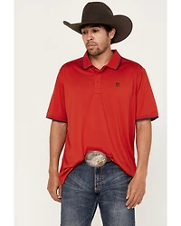 RANK 45® Men's Pop Solid Short Sleeve Polo Shirt