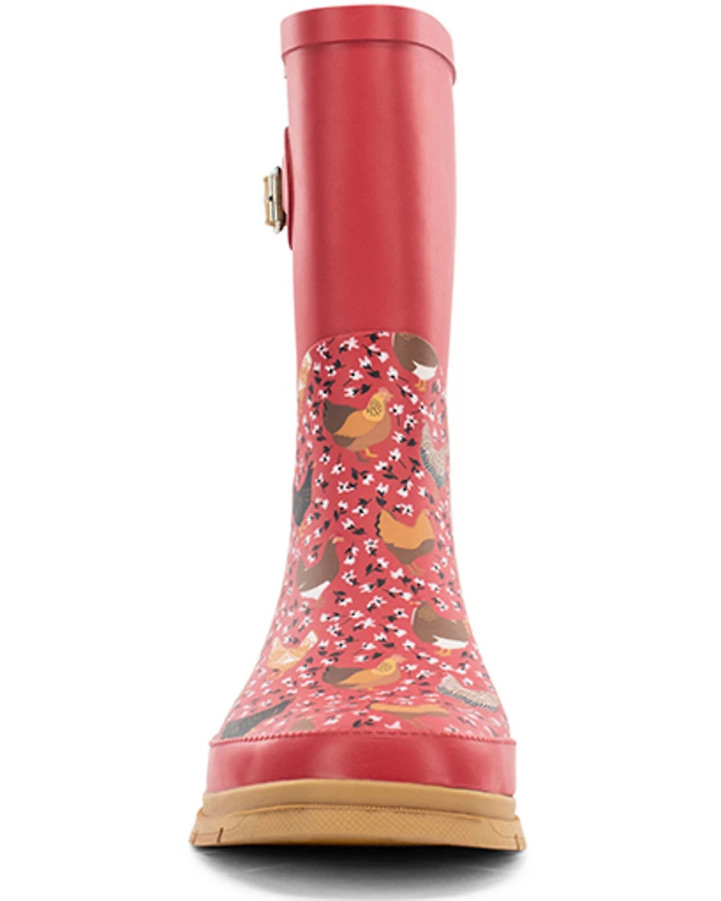 Western Chief Women's Golden Gals Mid Rain Boots