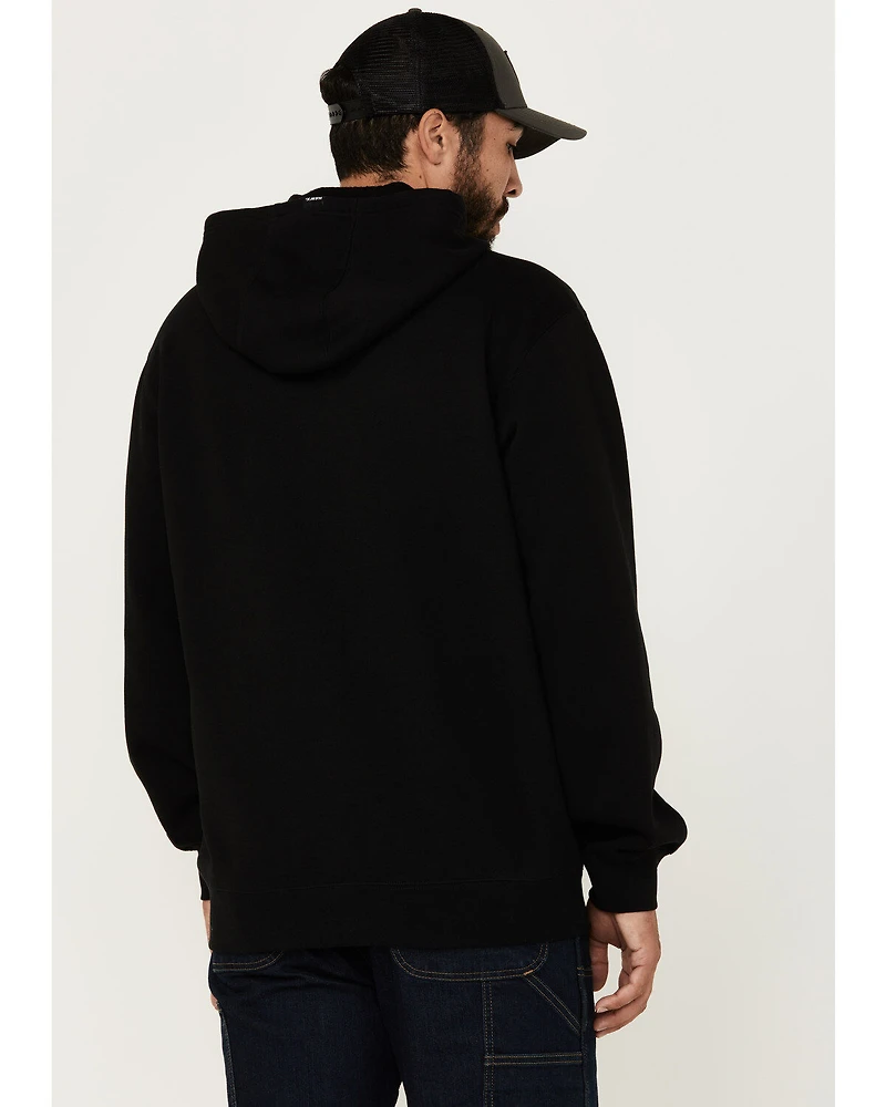 Hawx Men's Logo Sleeve Hooded Sweatshirt - Big