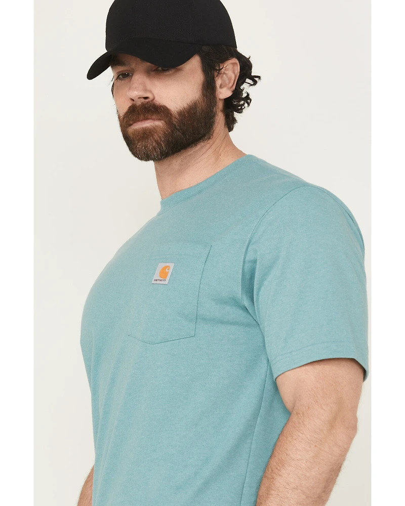 Carhartt Men's Loose Fit Heavyweight Short Sleeve Pocket Work T-Shirt