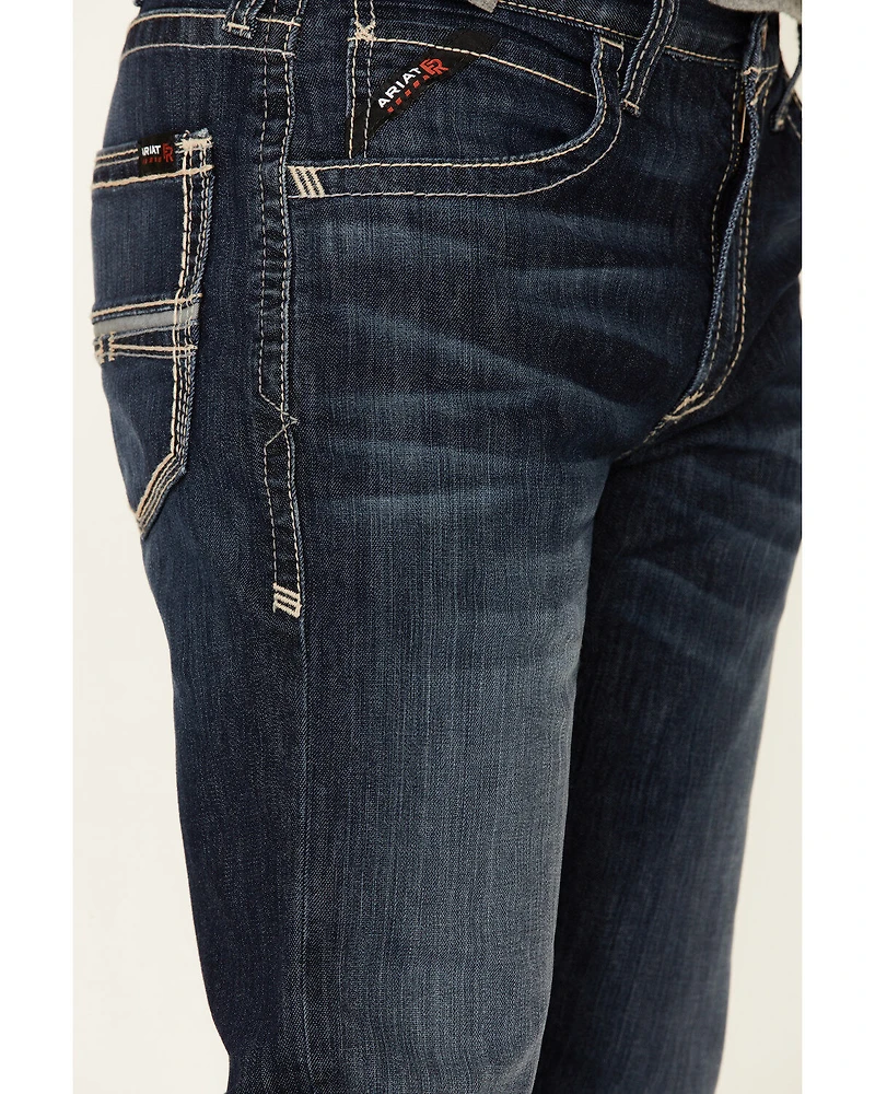 Ariat Men's FR M5 Billings Duralight Stretch Coltrane Straight Leg Work Jeans