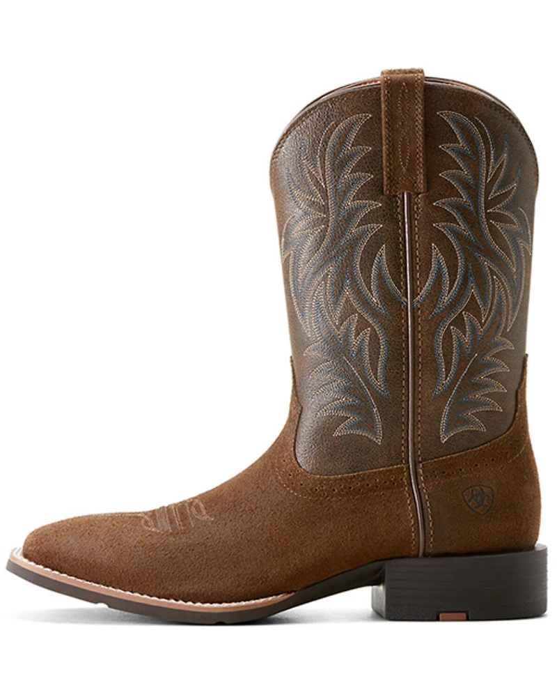 Ariat Men's Sport Performance Western Boots - Broad Square Toe
