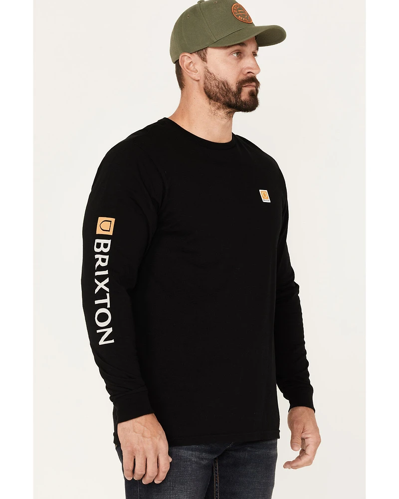 Brixton Men's Beta II Long Sleeve Standard T-Shirt