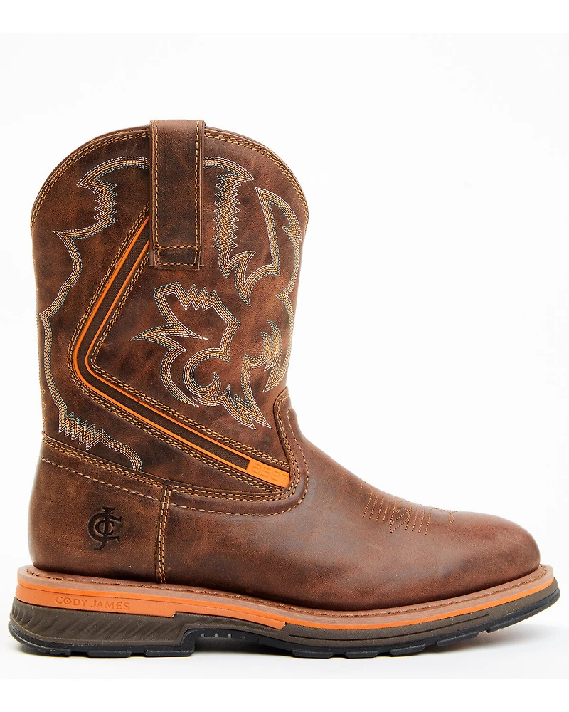 Cody James Men's Disruptor Tyche Chill Zone Soft Pull On Work Boots - Toe