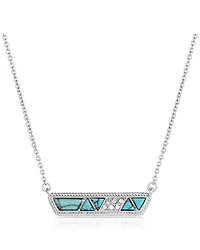 Montana Silversmiths Women's High Noon Cobblestone Bar Necklace